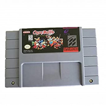 Super Nintendo Ogre Battle - SNES - Caja con Insertos 